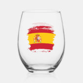 Spanien Weinglas Ohne Stiel (Vorderseite)