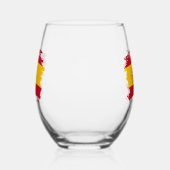 Spanien Weinglas Ohne Stiel (Rechts)