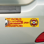 Spanien-Welt verficht Schmutz-Geschenk 2010 Autoaufkleber (Auf Auto)