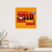 Spanien Weltmeister 2010 España Campeona del Mun Poster (Küche)