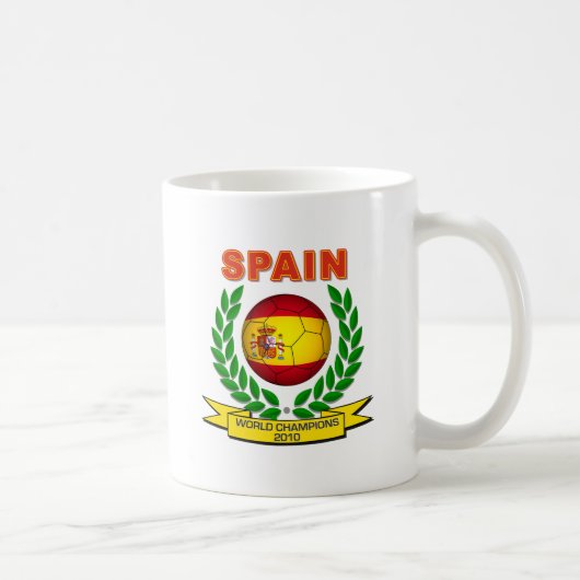 Spanien-Weltmeister 2010 Kaffeetasse (Rechts)