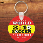 Spanien Weltmeisterschaft 2010 Champions Schlüssel Schlüsselanhänger (Vorderseite)