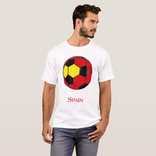 Spanien-Weltmeisterschaft-Fußball-T - Shirt (Vorne ganz)