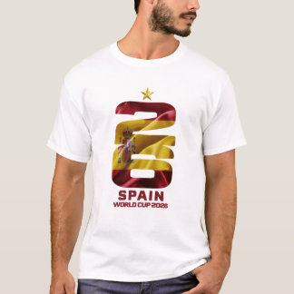 Spanien WM 2026 - La Roja Fan T-Shirt