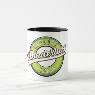 Spanien Wonderlust erkunden Tasse