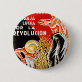Spanien ziviler Krieg CNT-FAI Originalposter 1936 Button (Vorderseite)