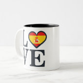Spanien Zweifarbige Tasse (Vorderseite Links)