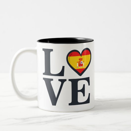 Spanien Zweifarbige Tasse (Links)