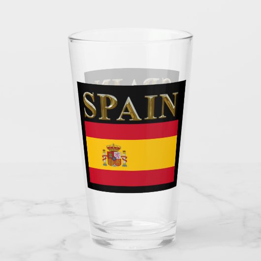 SPANIENBIERGLAS GLAS (Rückseite)