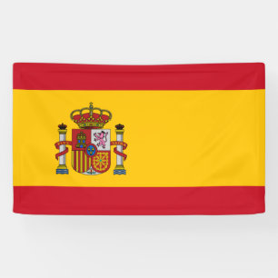 Spanienflagge Banner