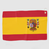Spanienflagge Golfhandtuch (Horizontal)