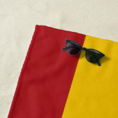 Spanienflagge Strandtuch (Beispiel)