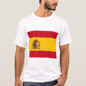 Spanienflagge T-Shirt (Vorderseite)