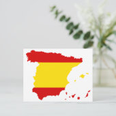 SPANIENKARTE POSTKARTE (Stehend Vorderseite)