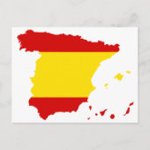 SPANIENKARTE POSTKARTE (Vorderseite)