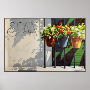 Spanienplakat Poster