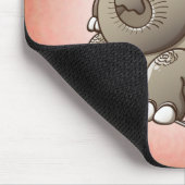 Spaniens Jagd König-Breaks Hip While Elephant Mousepad (Ecke)