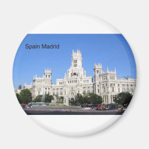 Spaniens, Madrid Rathaus Plaza de Cibeles (St.K) Magnet