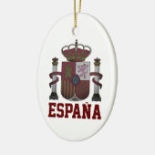 SPANIENWappen Keramik Ornament (Links)