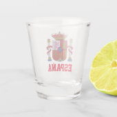 SPANIENWappen Schnapsglas (Rückseite)