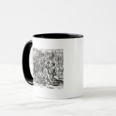 Spanier, die Geschenke vom amerikanischen Tasse (Vorderseite Links)