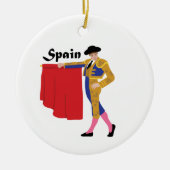 Spanierin Keramik Ornament (Vorne)