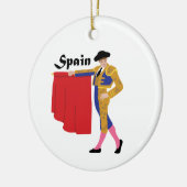 Spanierin Keramik Ornament (Links)