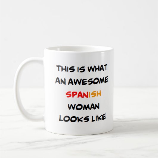 Spanierin, phantastisch kaffeetasse (Links)
