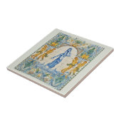 Spanisch 20. Jahrhundert Barcelona Fliese (Seite)