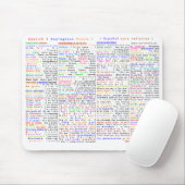 Spanisch 4 mutige Leute Mousepad (Mit Mouse)
