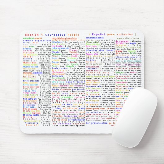 Spanisch 4 mutige Leute Mousepad (Mit Mouse)