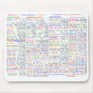 Spanisch 4 mutige Leute Mousepad