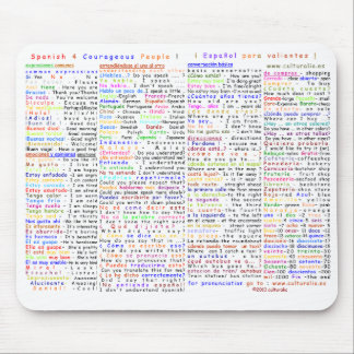 Spanisch 4 mutige Leute Mousepad