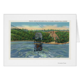 Spanisch Aerocar über Strudel von Niagara