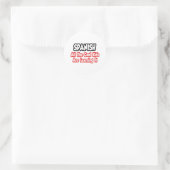 Spanisch... Alle Coolen Kinder Runder Aufkleber (Tasche)