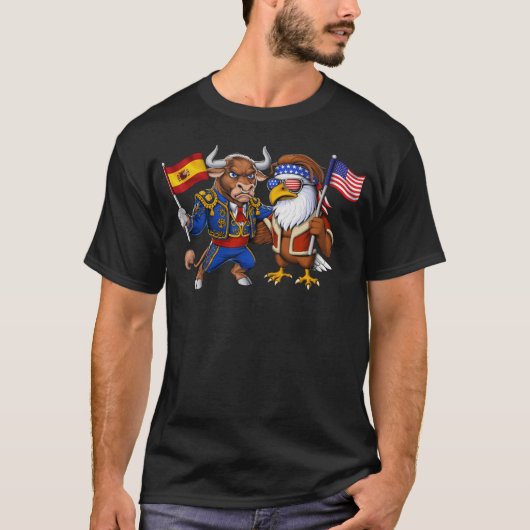 Spanisch-Amerikanisches Erbe T-Shirt (Vorderseite)