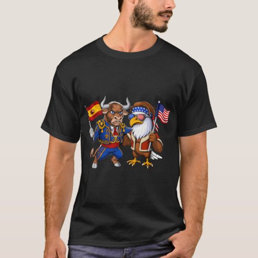 Spanisch-Amerikanisches Erbe T-Shirt (Vorderseite)