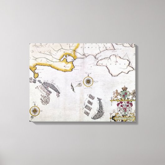 SPANISCH ARMADA, 1588 2 LEINWANDDRUCK (Vorderseite)