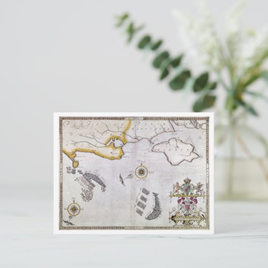 SPANISCH ARMADA, 1588 2 POSTKARTE (Stehend Vorderseite)