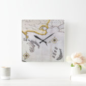 SPANISCH ARMADA, 1588 2 QUADRATISCHE WANDUHR (Zuhause)