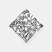 Spanisch Art Napkins Serviette (Ecke)