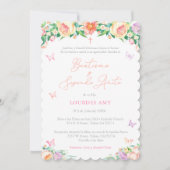 Spanisch Bautizo 2Do Cumple, Taufe 2. Geburtstag Einladung (Vorderseite)