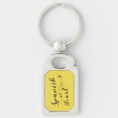 Spanisch bei Herz Keyring, Spanien Schlüsselanhänger (Vorderseite)