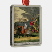 Spanisch, das Stier brach, verliert oder, Josephs Ornament Aus Metall (Rechts)