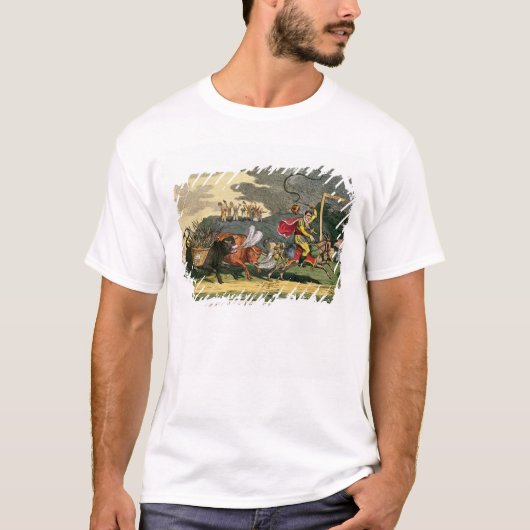 Spanisch, das Stier brach, verliert oder, Josephs T-Shirt (Vorderseite)