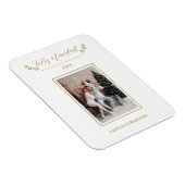 Spanisch Einfache Elegante Chic Weihnachtsfamilie Magnet (Rechte Seite)