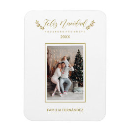Spanisch Einfache Elegante Chic Weihnachtsfamilie Magnet