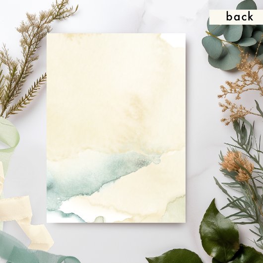 Spanisch, Elegante Grüne Erste Kommunion Einladung