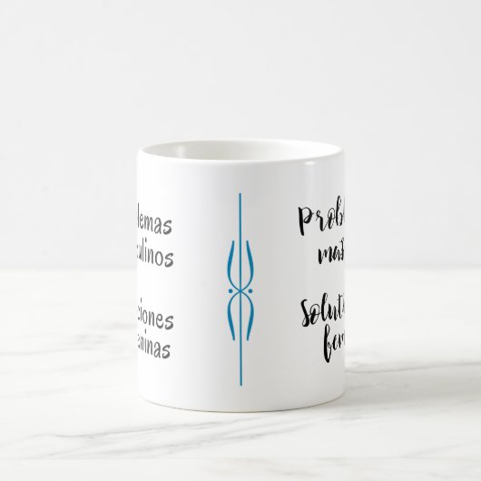 Spanisch Englisch Zitat Kaffeetasse (Mittel)