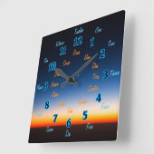 Spanisch-Englische Uhr (Winkel)